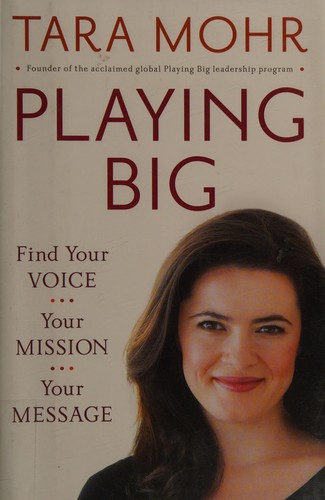 Playing Big - book cover